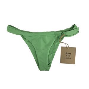Stone Fox Swim Revolve Women's Size Medium Bijou Bottom Apple Mint NWT